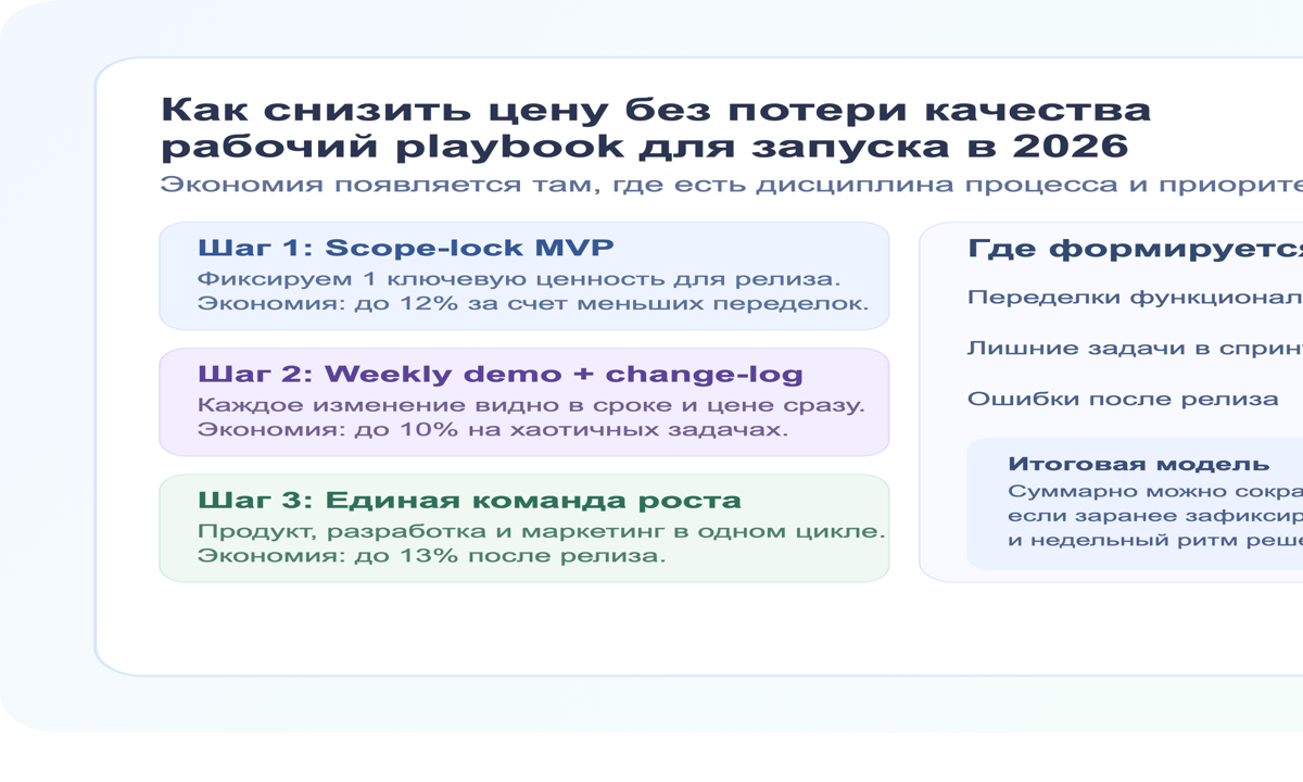 Практический план, как снизить стоимость создания мобильного приложения