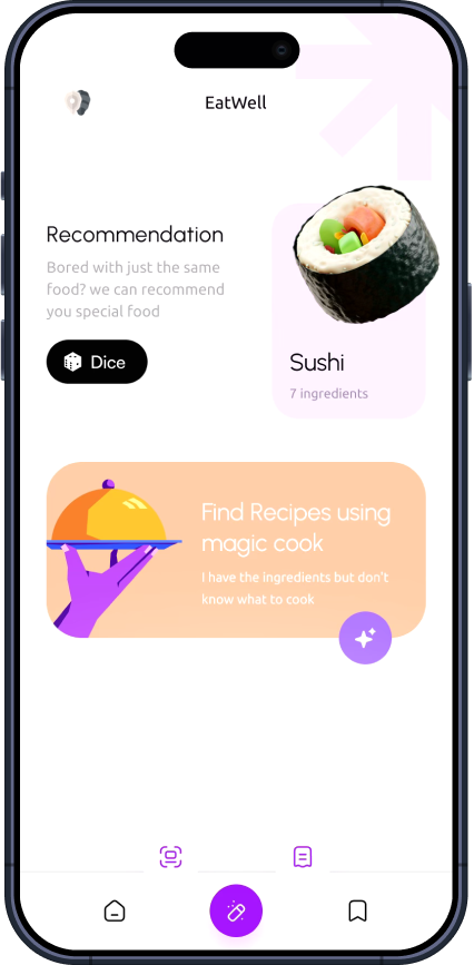 Скриншот приложения Epicure AI